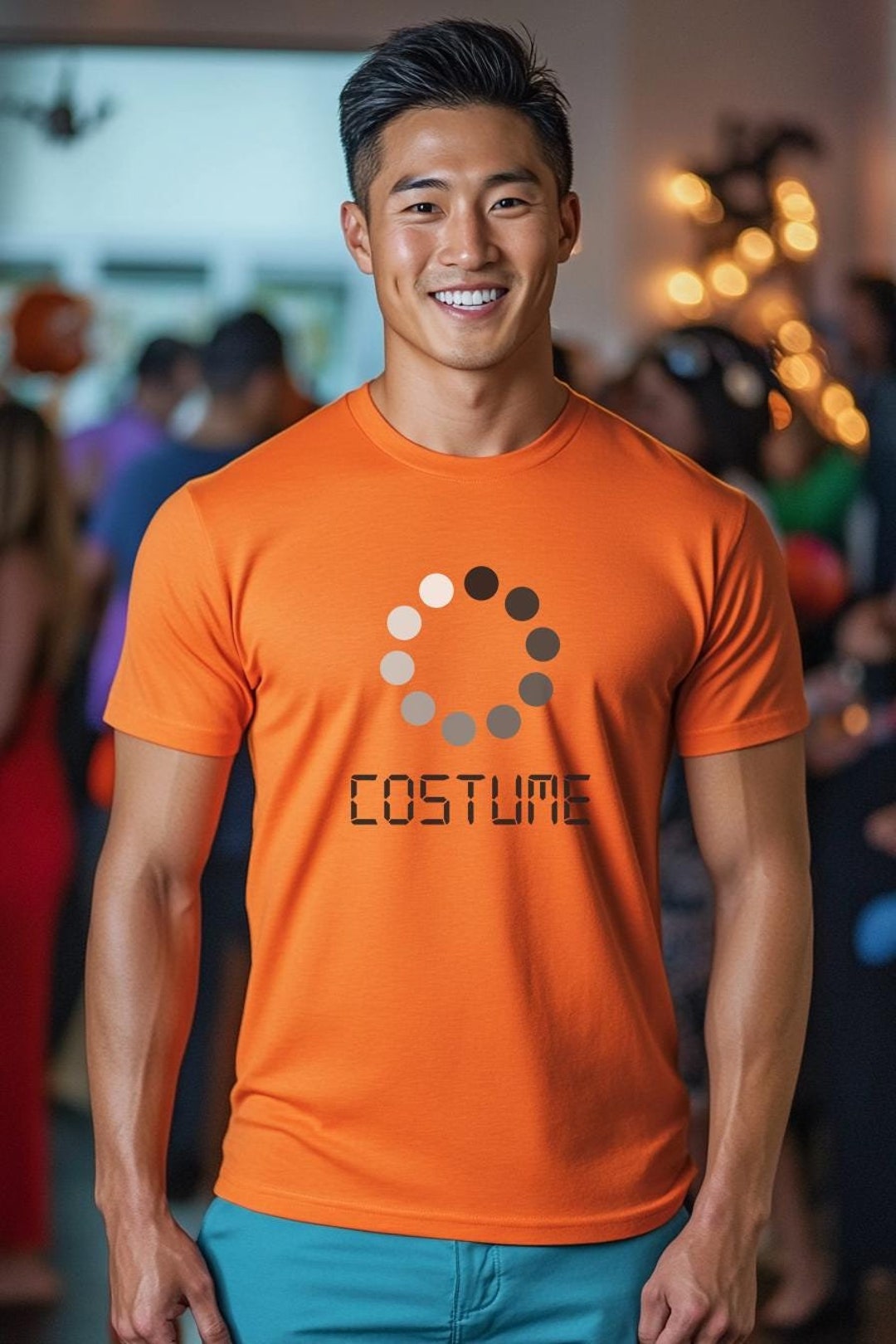 Lazy Halloween Costume Shirt - 'costume' Loading Wheel - Easy Halloween ...