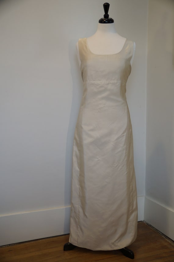 Prada Ivory Silk Cocktail Dress - image 2