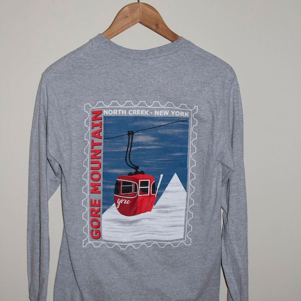 Gore Mountain Red Gondola Unisex Shirt