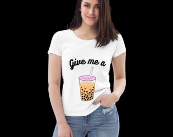 Bubble Tea T Shirt - Organic Cotton