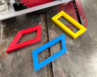 Precision Skill Saw Blade Angle Blocks