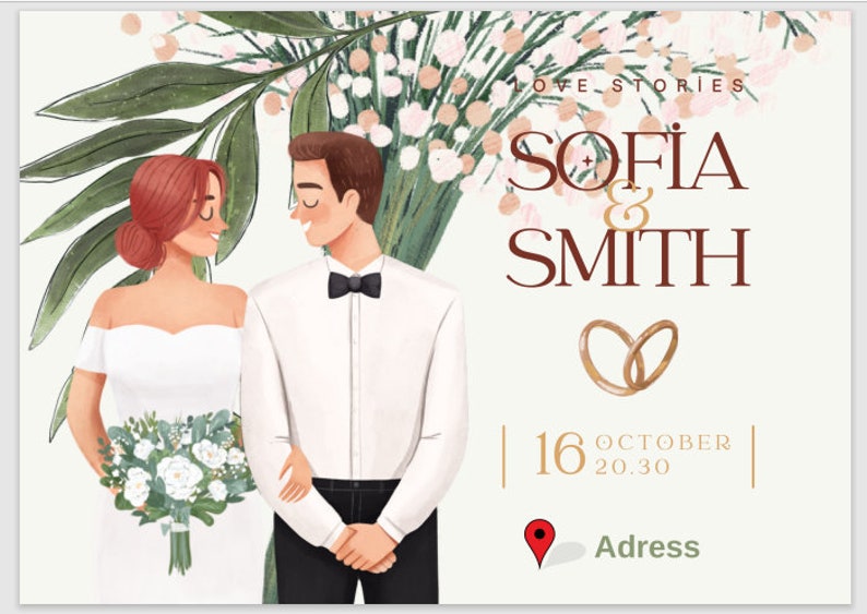 Card Size Wedding İnvitation Card You Should İnvite Your Etsy