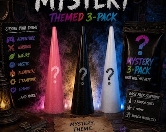 NEW Mystery Trifecta Ring Cones