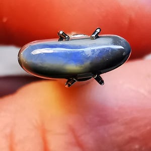 Bargain Lightning Ridge N6 dark opal. 1.20ct