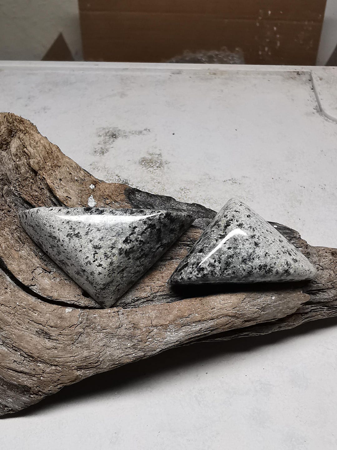 Ailsa Craig Microgranite Triangular 