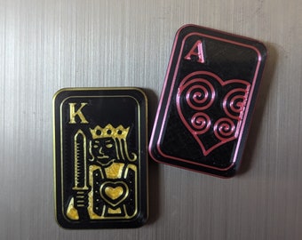 Magnetyczny suwak Fidget w kształcie karty | Zabawka na biurko z funkcją łagodzenia stresu