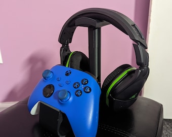 3D Printed Gaming Controller Headset Stand | Universal Desktop Organizer