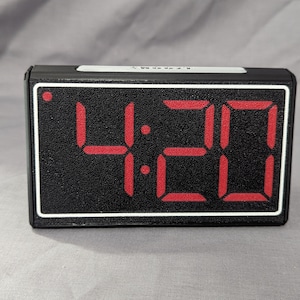 Hidden stash box alarm clock | Secret stash box timekeeper | Covert storage alarm clock | Hidden Compartment Organizer | Unique Gift Idea