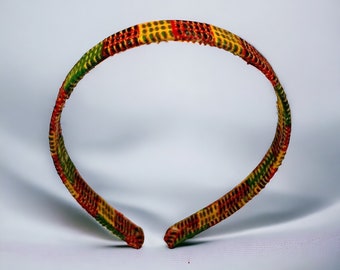 African Print HeadBand, Kente Headband, Cultural Headband, Kwanza Headband