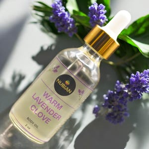 Handcrafted Lavender Clove Body Oil – Natural Moisturizer with Essential Oils