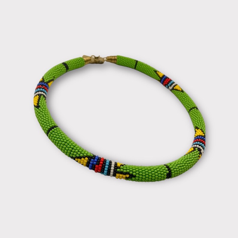Zulu Necklace, African Beaded Necklace, African Jewelry Etsy