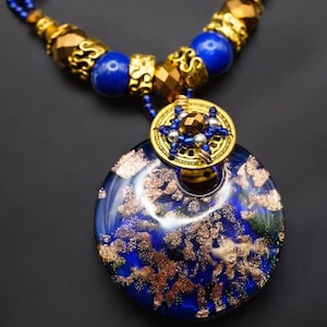 Handmade Beaded African Necklace - Ethnic Jewelry for African Americans - Statement Necklace to Celebrate African Heritage - Unique Gift