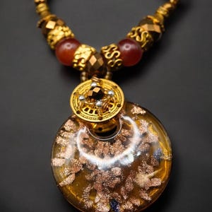 Handmade Beaded African Necklace - Ethnic Jewelry for African Americans - Statement Necklace to Celebrate African Heritage - Unique Gift