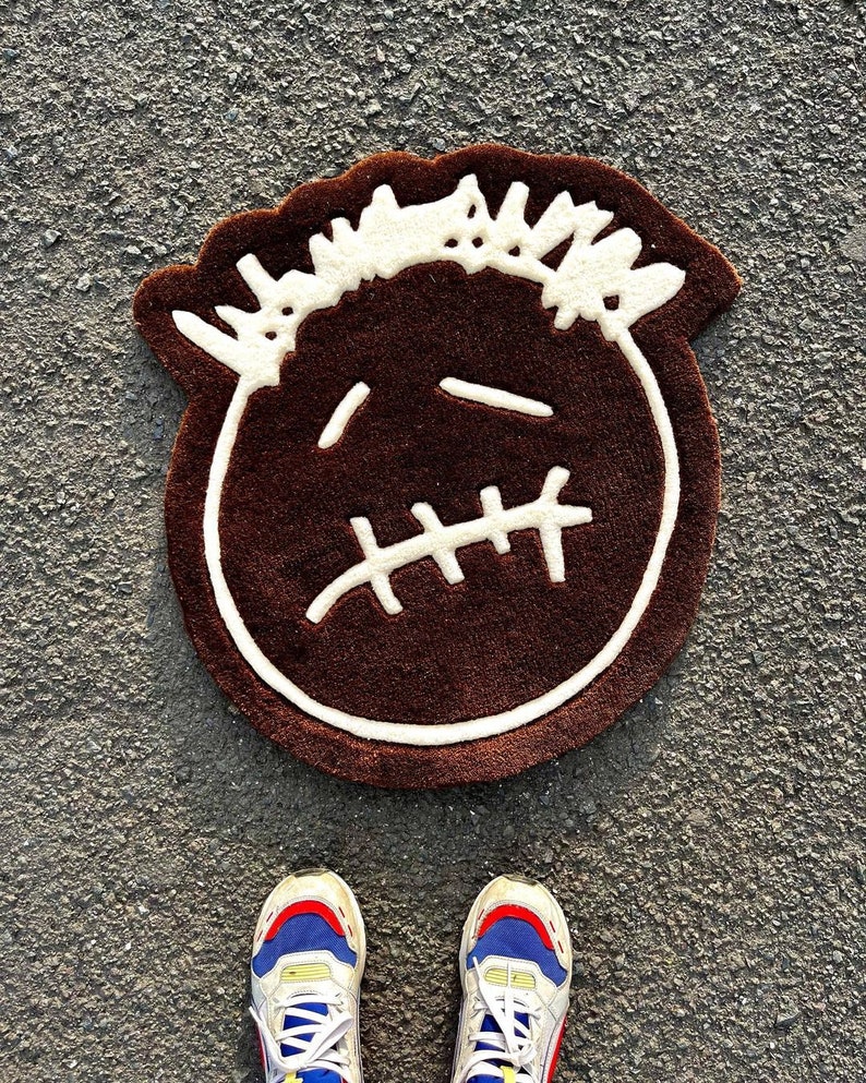 Travis Scott Cactus Jack Tufted Rug / Streetwear / Handmade Etsy