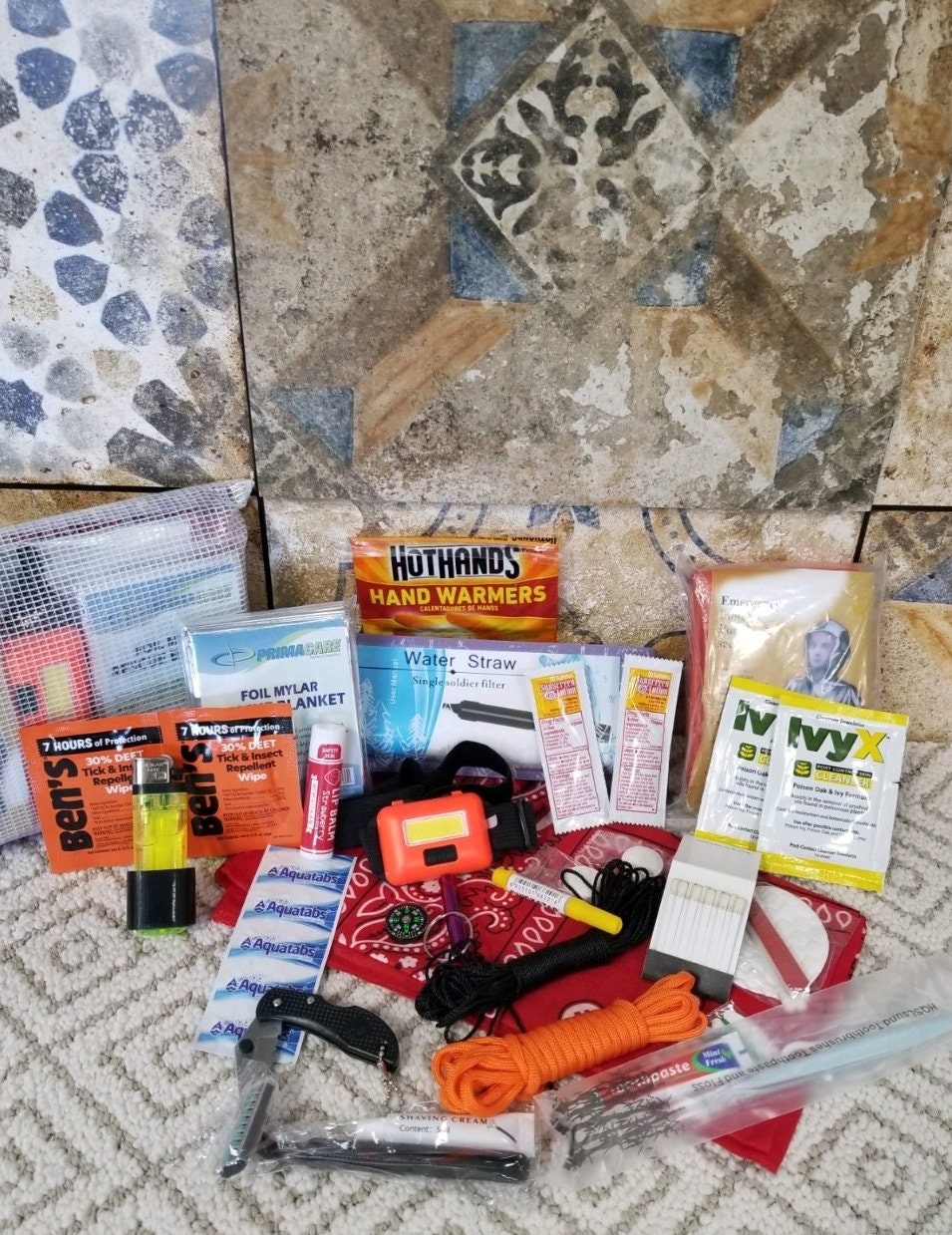 Emergency Kits Camping 