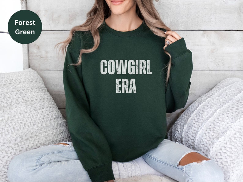 Cowgirl Era Sweatshirt, Midwest Crewneck, Nashville Girls Trip, Country ...