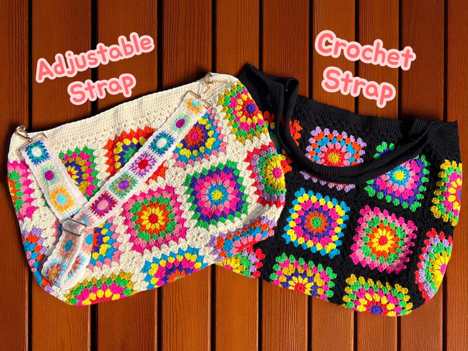 Granny Square Purse