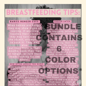 Breastfeeding Handout | Lactation Birth | Doula Business Essentials | Student Midwife