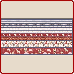 Lot de 100 rubans adhésifs Asia Washi pour une créativité sans fin 0,59, 0,39, 0,19 et 1,18 de largeur x 78 2 m de longueur Scrapbooking, embellissement, journalisation image 7