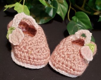 Säugling Irish Crochet Schuhe