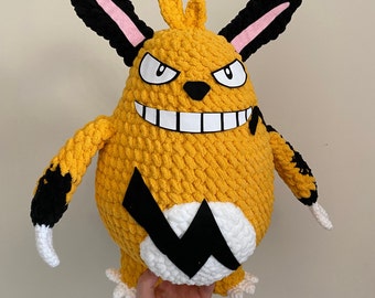 Ganchillo Oso Eléctrico, Amigurumi Nerdy, PATRÓN DE GANCHILLO DIGITAL