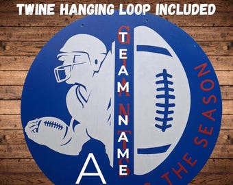 Colgador de puerta de fútbol - Tis the Season