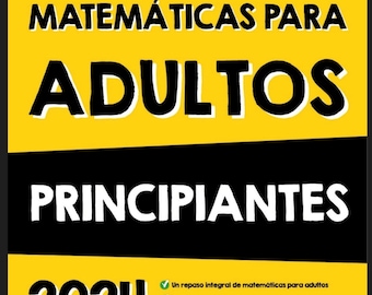 Matemáticas para adultos principiantes