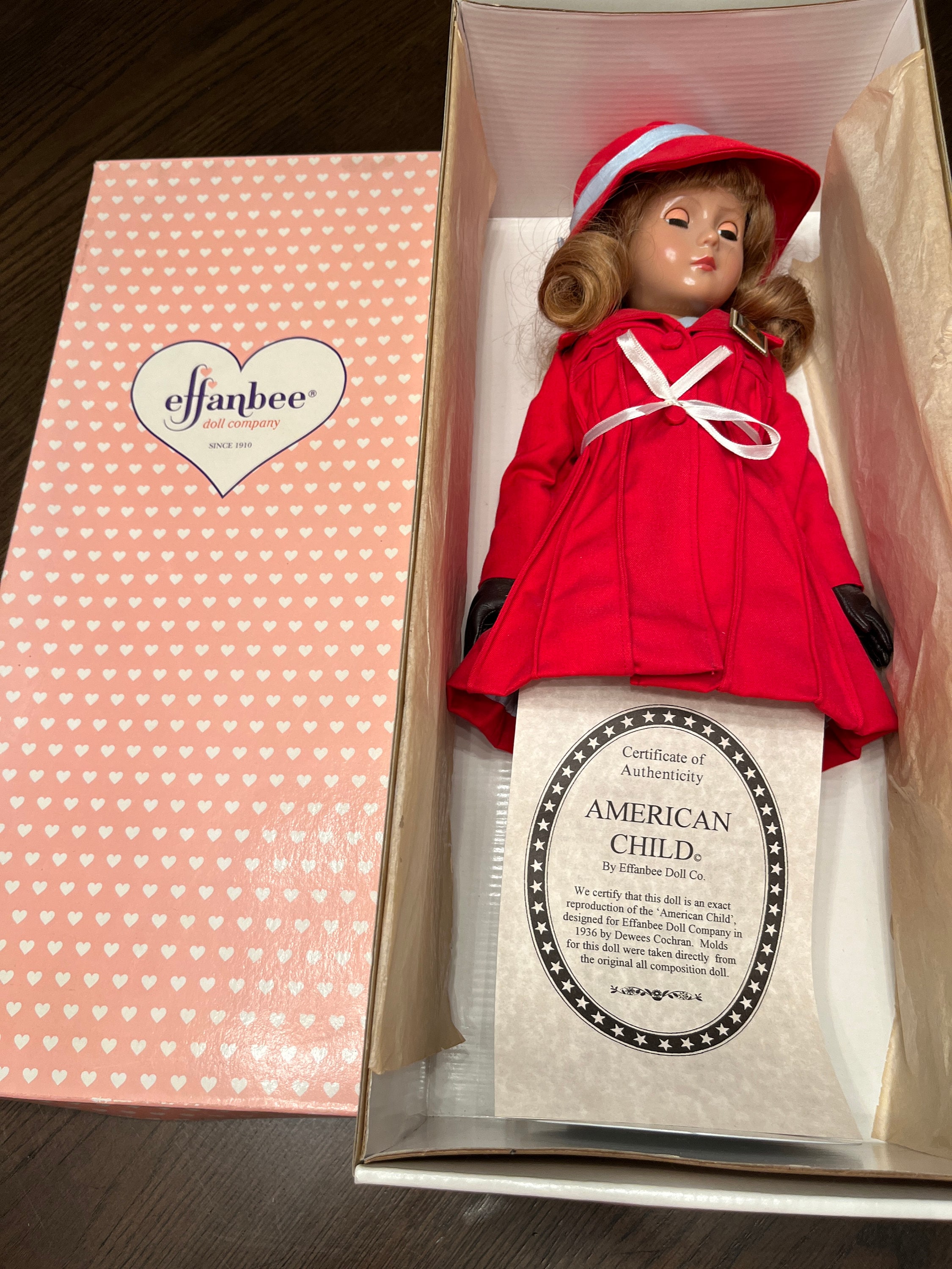 Vintage American Child Doll by Effanbee Doll Co. Rare Find