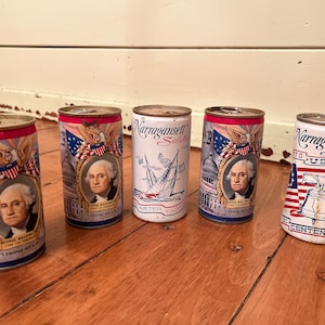 Vintage Narragansett beer cans Rhode Island