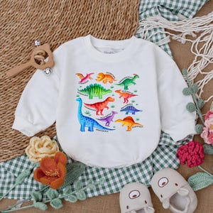 Dinosaur Baby Bodysuit, Baby Dino Romper, Birthday Boy Shirt, Dinosaur Baby Gift, Cute Baby Clothes, Dinosaur Baby Shower, Animal Lover Gift