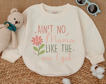 Ain't No Mama Like The One I Got Romper, Mama's Bestie Bodysuit, Mother's Day Gift, Best Mom Ever, Best Friend Outfits, Baby Shower Gift