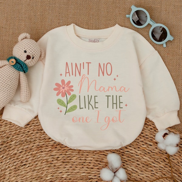 Ain't No Mama Like The One I Got Romper, Mama's Bestie Bodysuit, Mother's Day Gift, Best Mom Ever, Best Friend Outfits, Baby Shower Gift