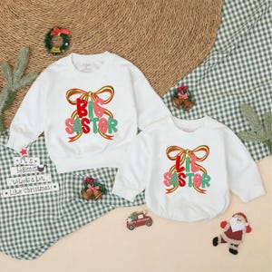 Matching Sister Christmas Outfits - Etsy Matching Sister Christmas Outfits - Etsy