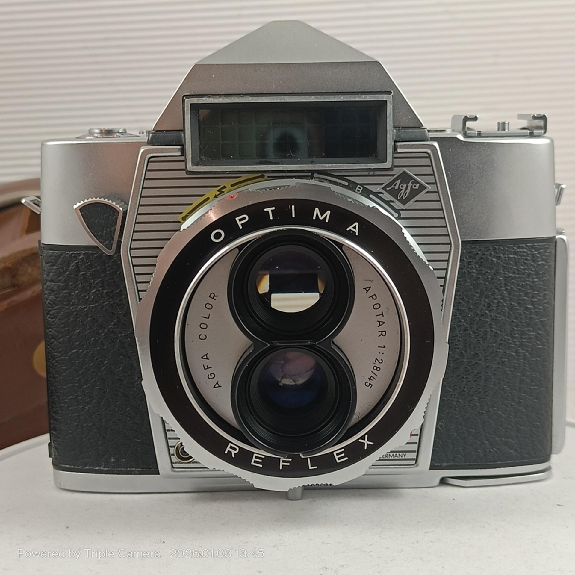 AGFA OPTIMA lll / COLOR-APOTAR 45mm f2.8