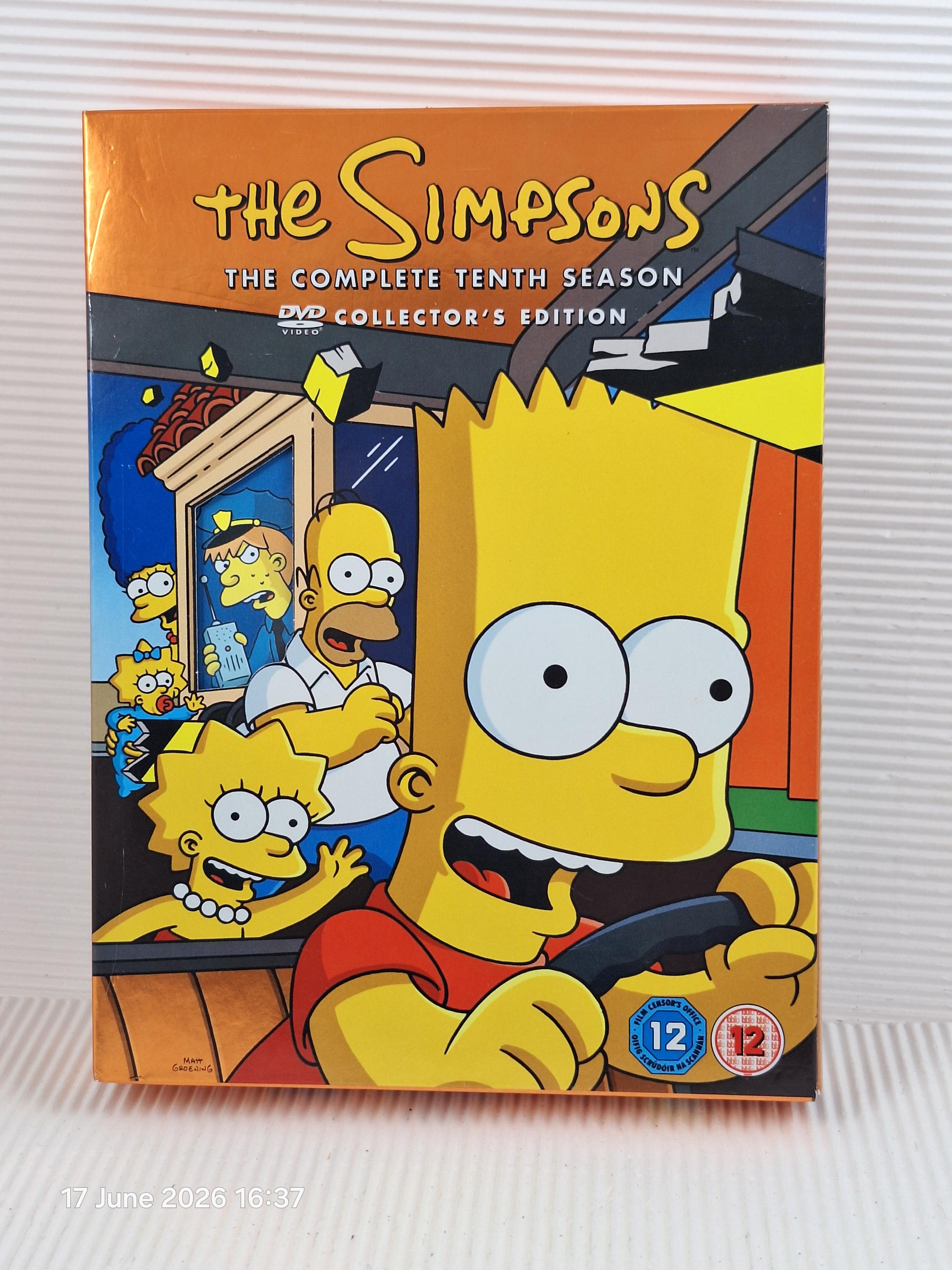 Simpsons Dvd Box - Etsy Canada