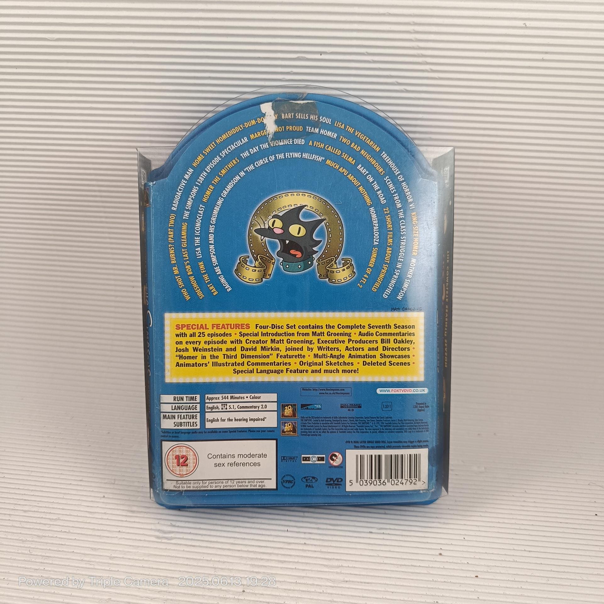 The Simpsons - Season 7, Limited Edition,dvd, 2005, 4-disc Set