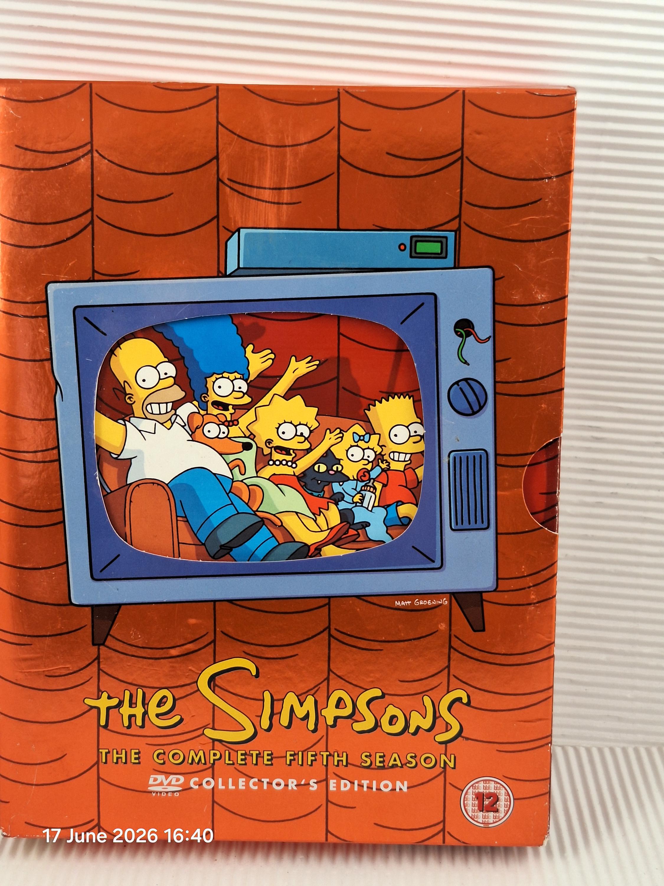Simpsons Dvd Box - Etsy Canada