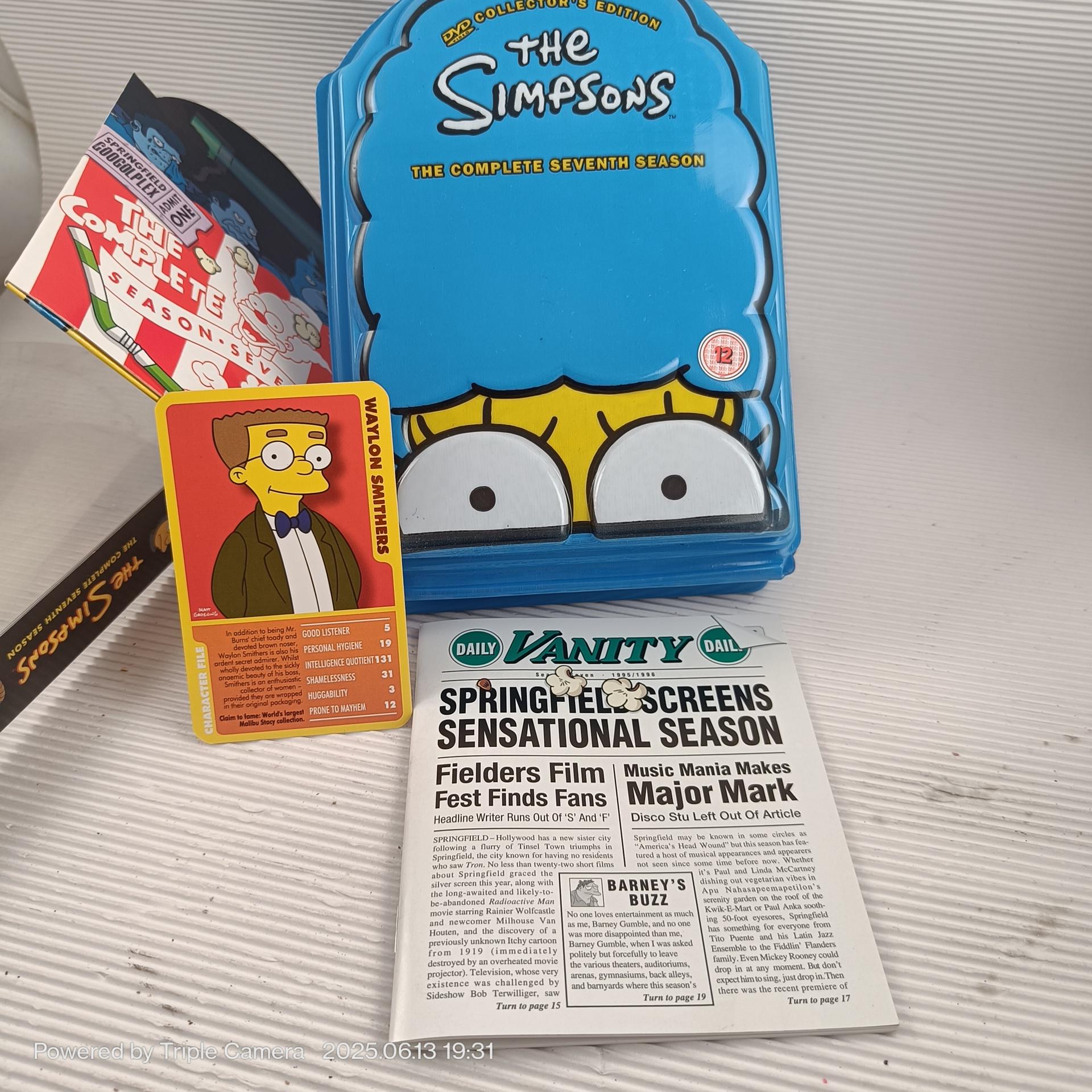 The Simpsons - Season 7, Limited Edition,dvd, 2005, 4-disc Set