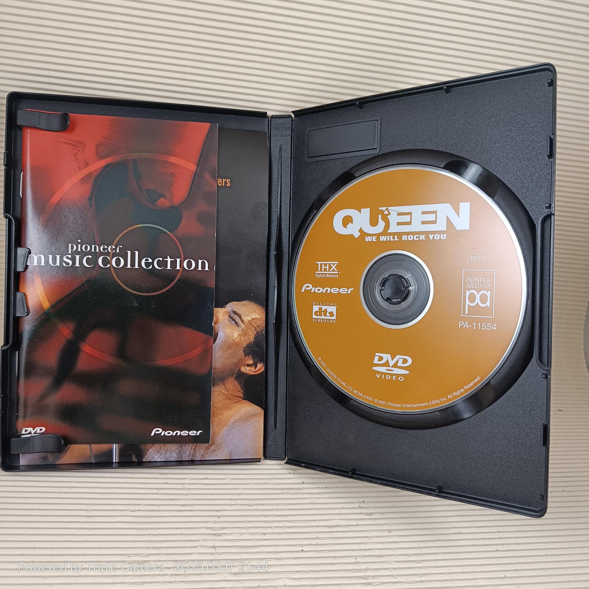 Queen - We Will Rock You DVD (2001, Dolby Digital 5.1) - USA