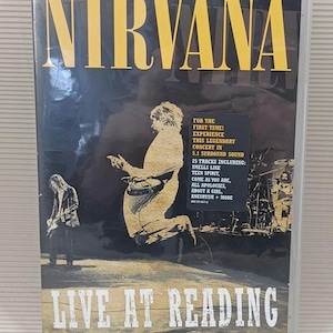 Live at Reading ,Dvd by Nirvana ,Dvd, 2009, All regions, very good condition, very good condition
