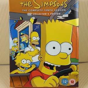 Die SIMPSONs Staffel 10 DVD - Sammler Edition auf 4 Discs