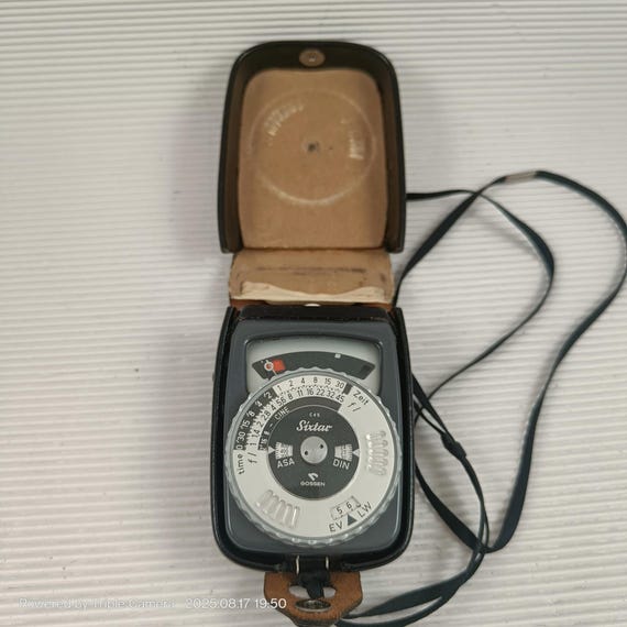 Gossen Sixtar Cds Light Meter: Film Camera Accessory, West Germany