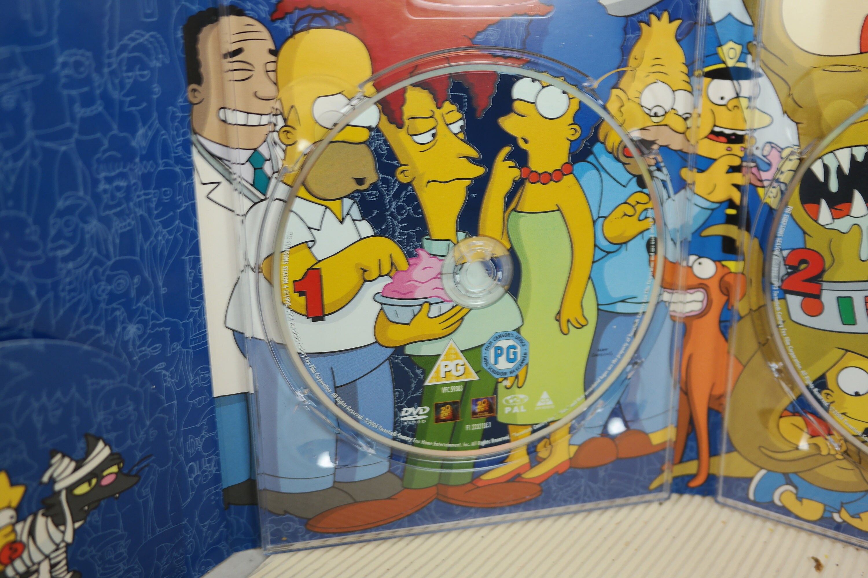 The Simpsons, Season 4 ,DVD,4 Disc Set, From Home Collection
