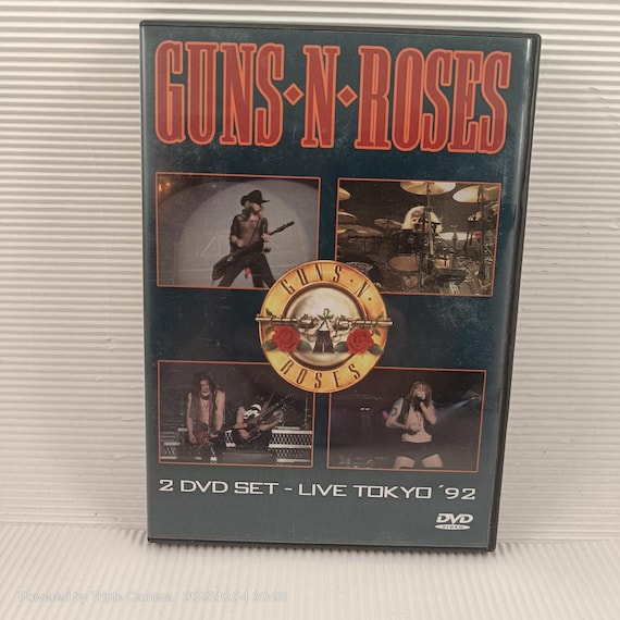 Guns N' Roses - Live in Tokyo 1992 - 2-disc DVD - Etsy Canada