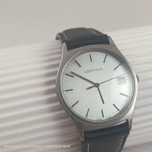 Cadran De Montre CERTINA Quartz 28,5mm - New Old Stock (NOS) Pour Réparation Ou Customisation