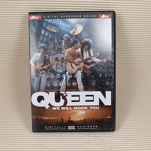 Queen - We Will Rock You (DVD, 2001, Dolby Digital 5.1) very good condition , USA region.