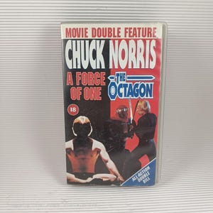 Force Of One The Octagon ,CHUCK Norris ,VHS, very good condition