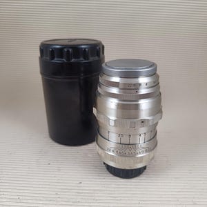 Industar-24M 3.5/105mm,mount Leica m 39.vintage lens, very good condition
