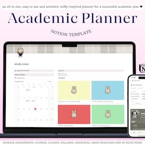 Notion Template - Student Academic Planner