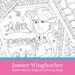 Super Mario Princesses Hand-drawn Coloring Page Bundle - Digital ...